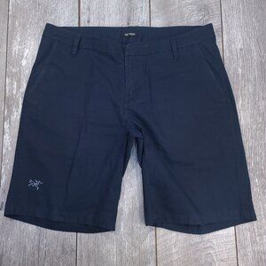 Arcteryx Shorts Mens 38 Blue A2B Chino Riding Outdoor Performance Gusset